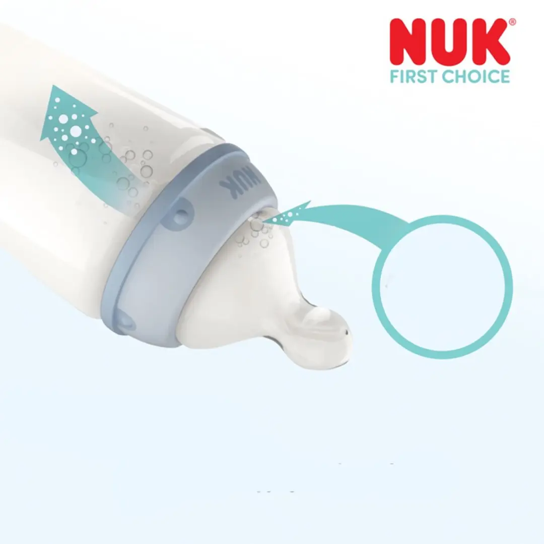 NUK Fopspeen Silicone 3 Maanden - 2 Stuks