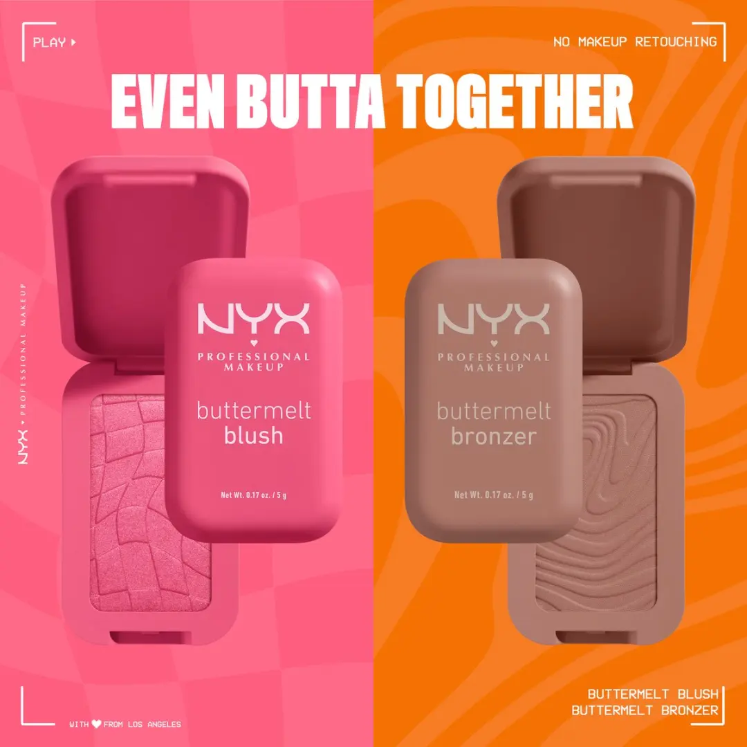 NYX Buttermelt Blush Butta Than Coral 5g