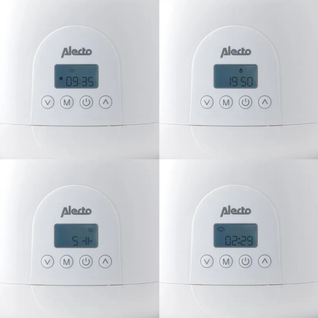 Alecto BW700TWIN Dubbele Flessenwarmer 500W - Wit