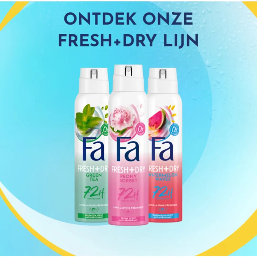 Fa Deodorant Sweet Rose 150ml - 48 Uur Bescherming