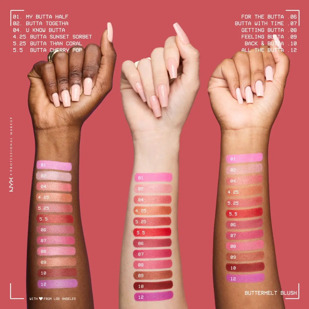 NYX Buttermelt Blush Butta Cherry Pop 5g