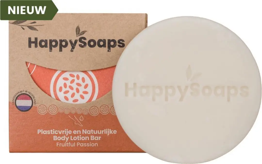 HappySoaps Body Lotion Bar Fruitful Passion 65g