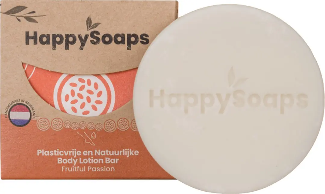 HappySoaps Body Lotion Bar Fruitful Passion 65g