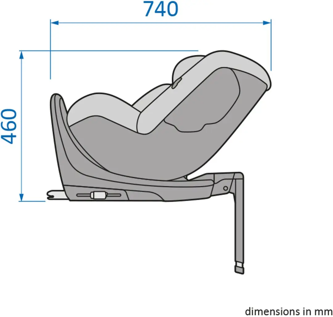 Maxi-Cosi Mica 360S Autostoel - 0-4 jaar - Authentic Black