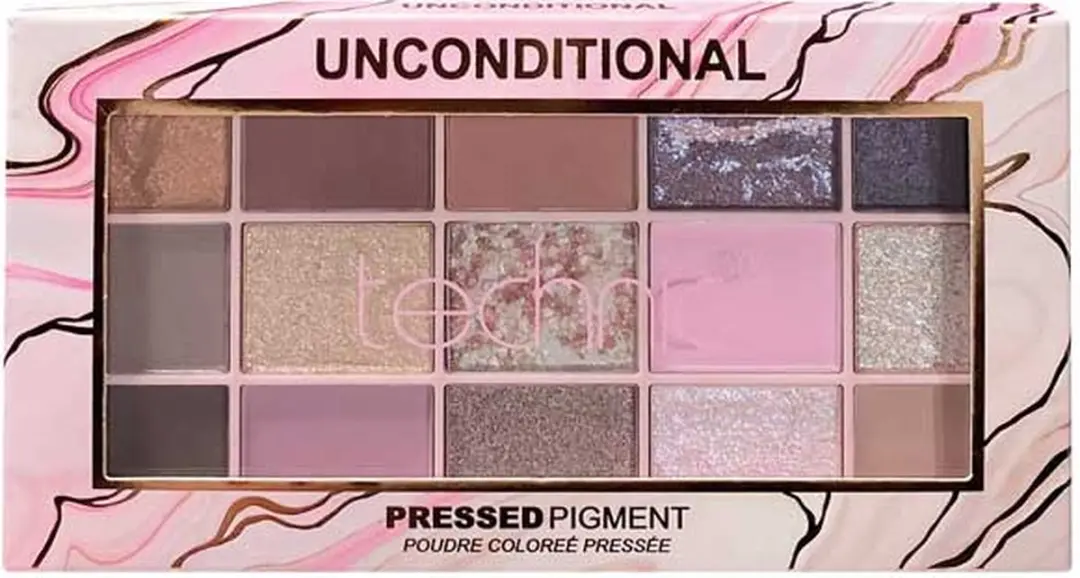 Technic Pressed Pigment Oogschaduw Palette - Multi - 6.75g - 15 Stuks