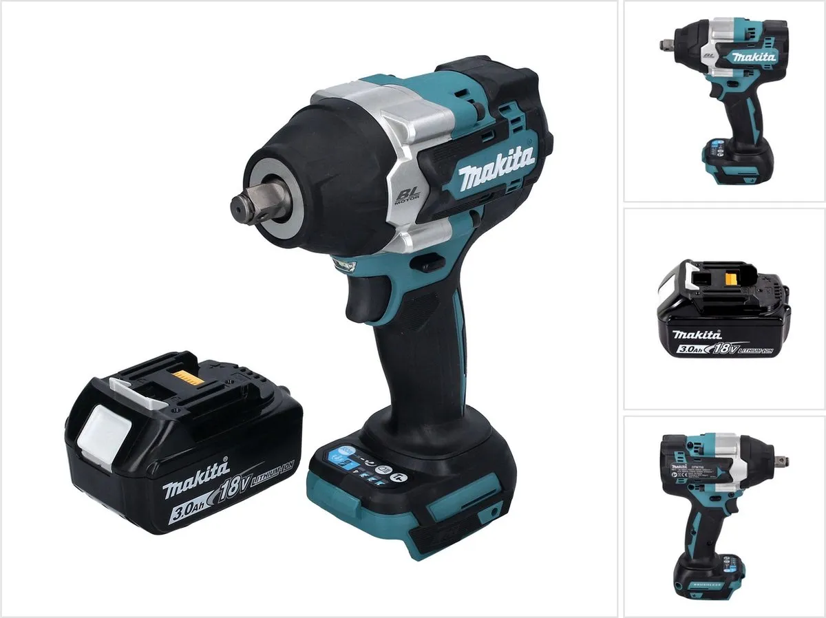 Makita DTW 700 F1 Accu Slagmoersleutel 18V 700Nm
