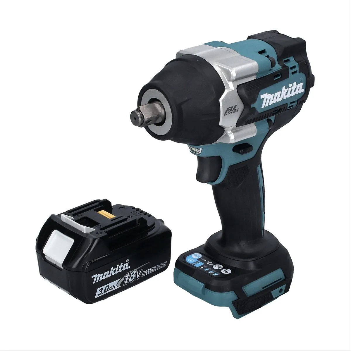Makita DTW 700 F1 Accu Slagmoersleutel 18V 700Nm - 1x 3.0Ah - afbeelding 3 van 5