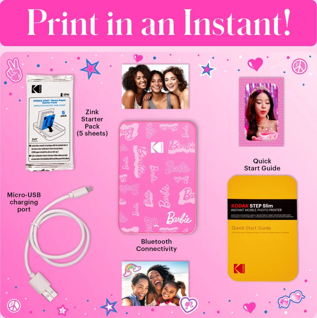 Kodak Step Printer Slim Barbie - Signature Style - Kleur Signature Style