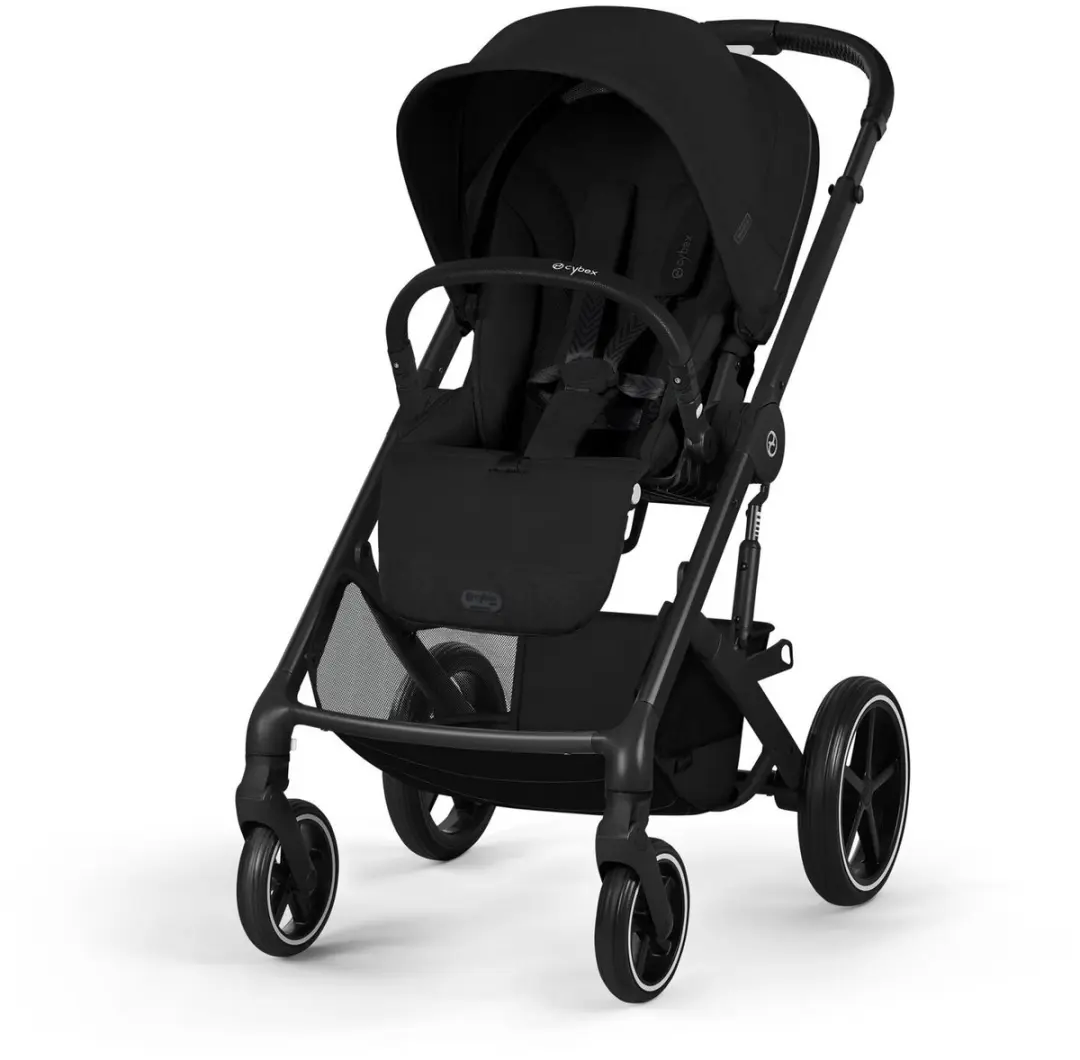 Cybex Balios S Lux Kinderwagen - Opvouwbare Reiswieg Moon Black