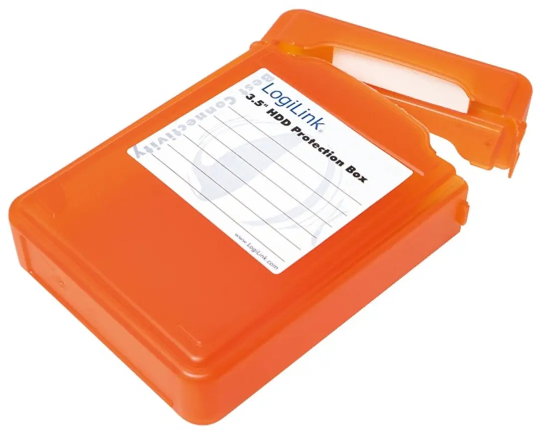 Logilink UA0133O Beschermbox 3.5 inch - Oranje