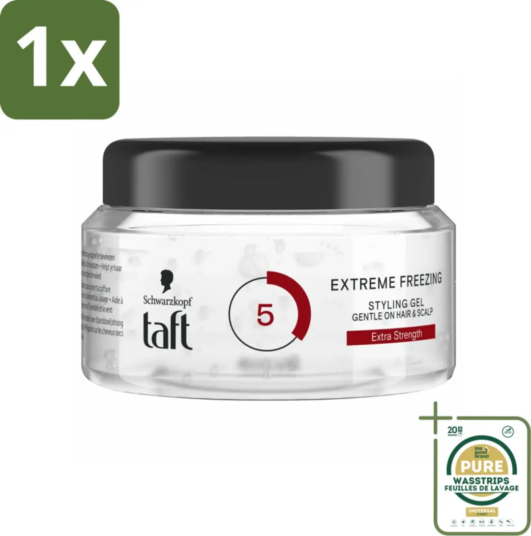 Taft Extreme Freezing 5 Styling Gel 200ml - IJzige Controle