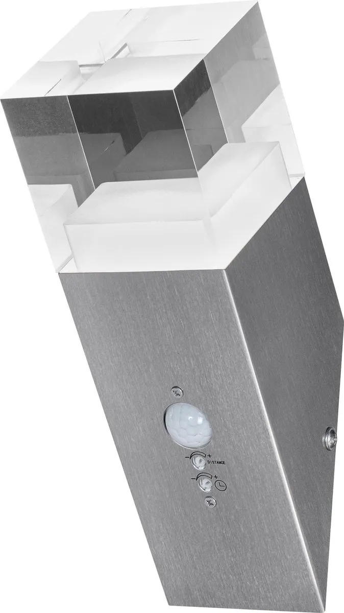 LEDVANCE Endura Style Crystal Wandlamp 4.9W - Warm wit - IP44 - Stahl