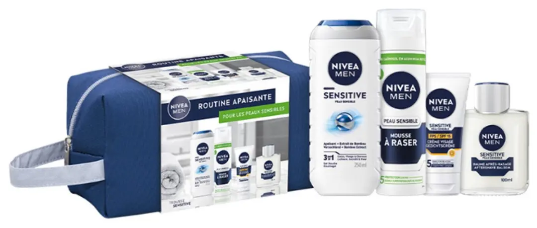 NIVEA Men Verzachtende Routine Set Gevoelige Huid