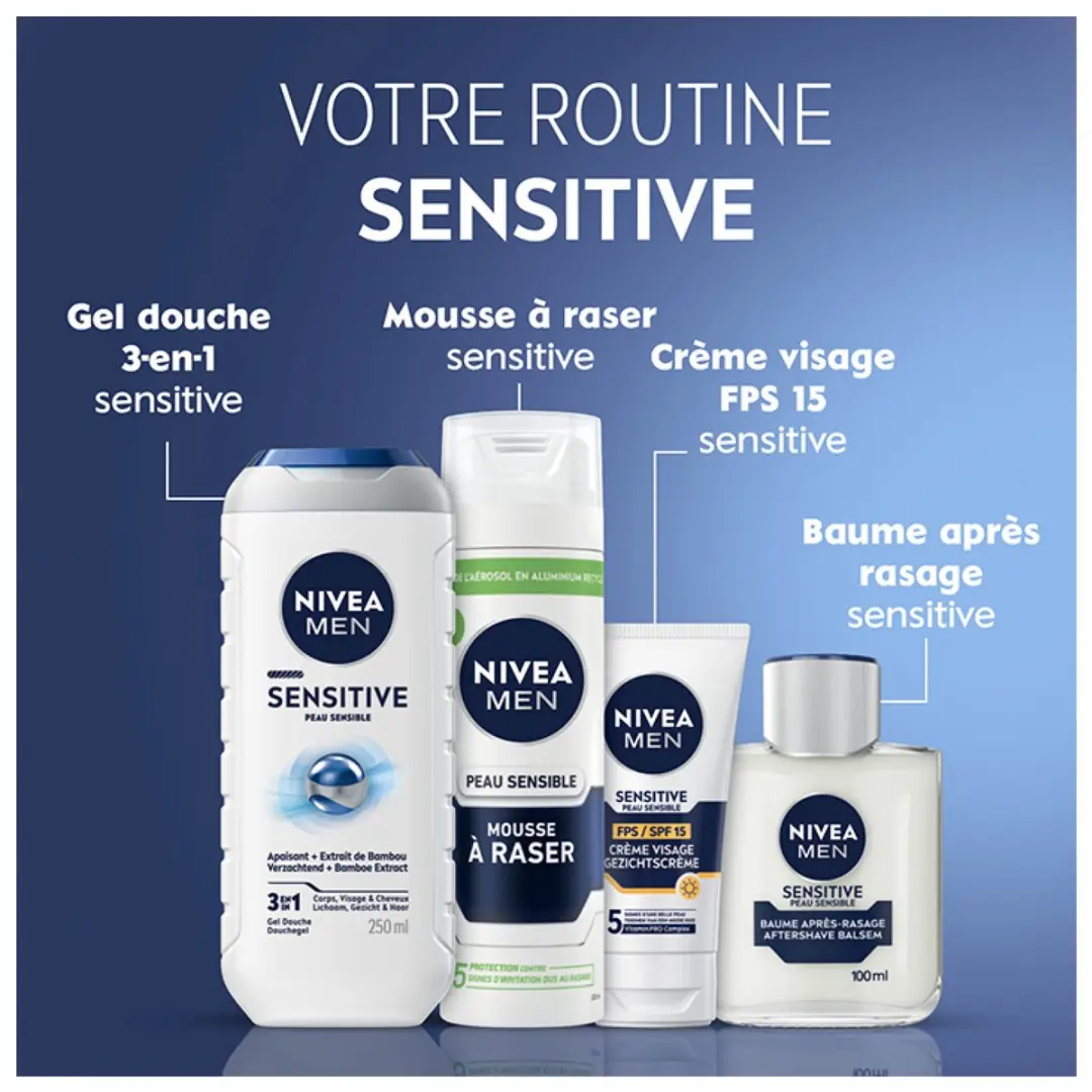 NIVEA Men Verzachtende Routine Set Gevoelige Huid