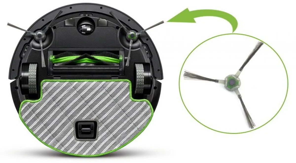 iRobot Linker Zijborstel DD4G/DG3G/DG8G/DK3G - 1 Stuk