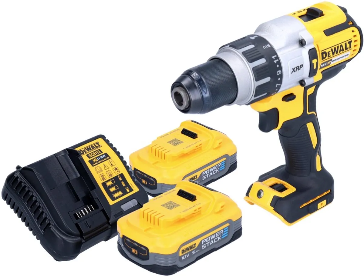 DeWalt DCD996 H2 Accu Klopboormachine 18V 95Nm - 2x Powerstack 5.0Ah