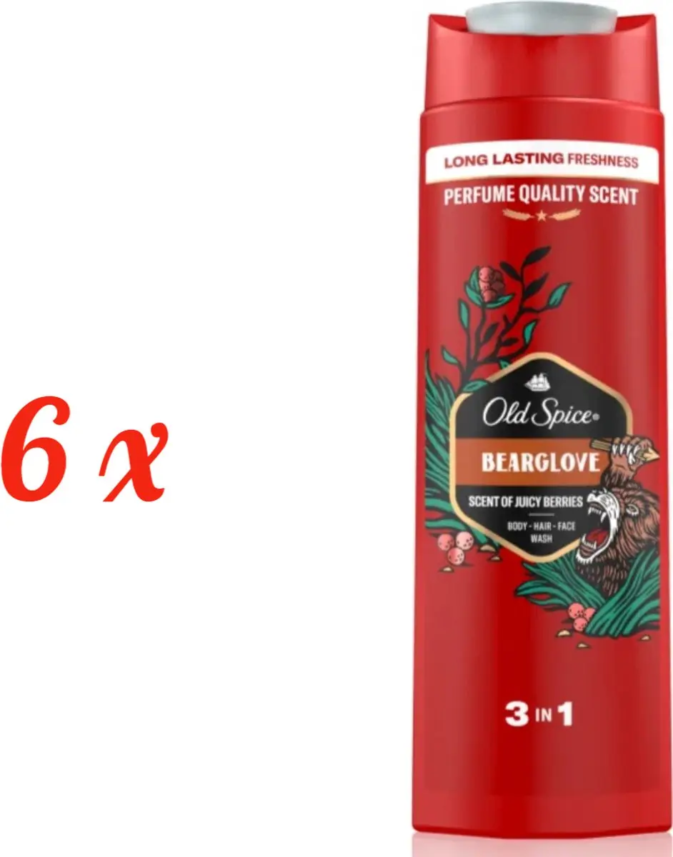 Old Spice Bearglove 3-in-1 Hair & Body