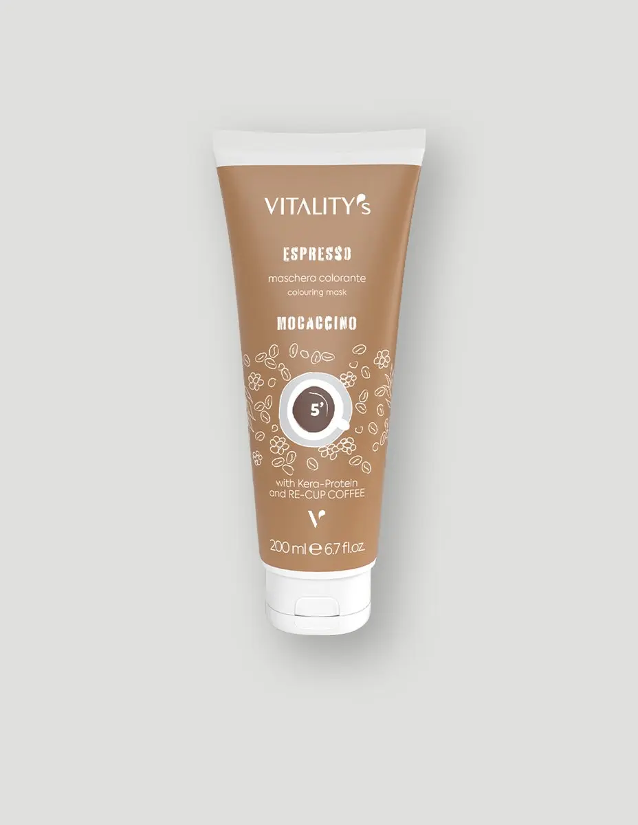Vitality's Espresso Colouring Mask Mocaccino 200ml