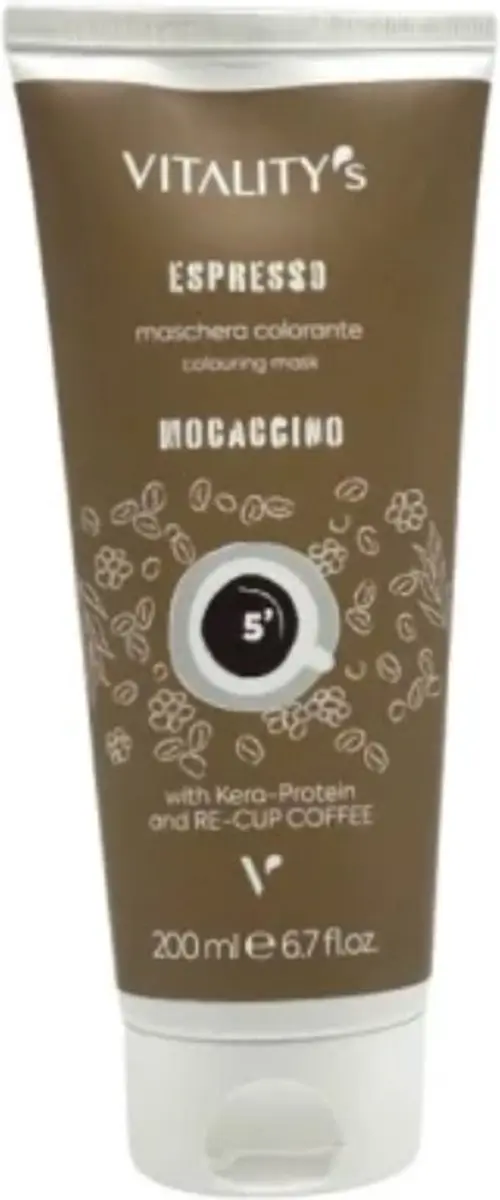 Vitality's Espresso Colouring Mask Mocaccino 200ml - 200 Stuks
