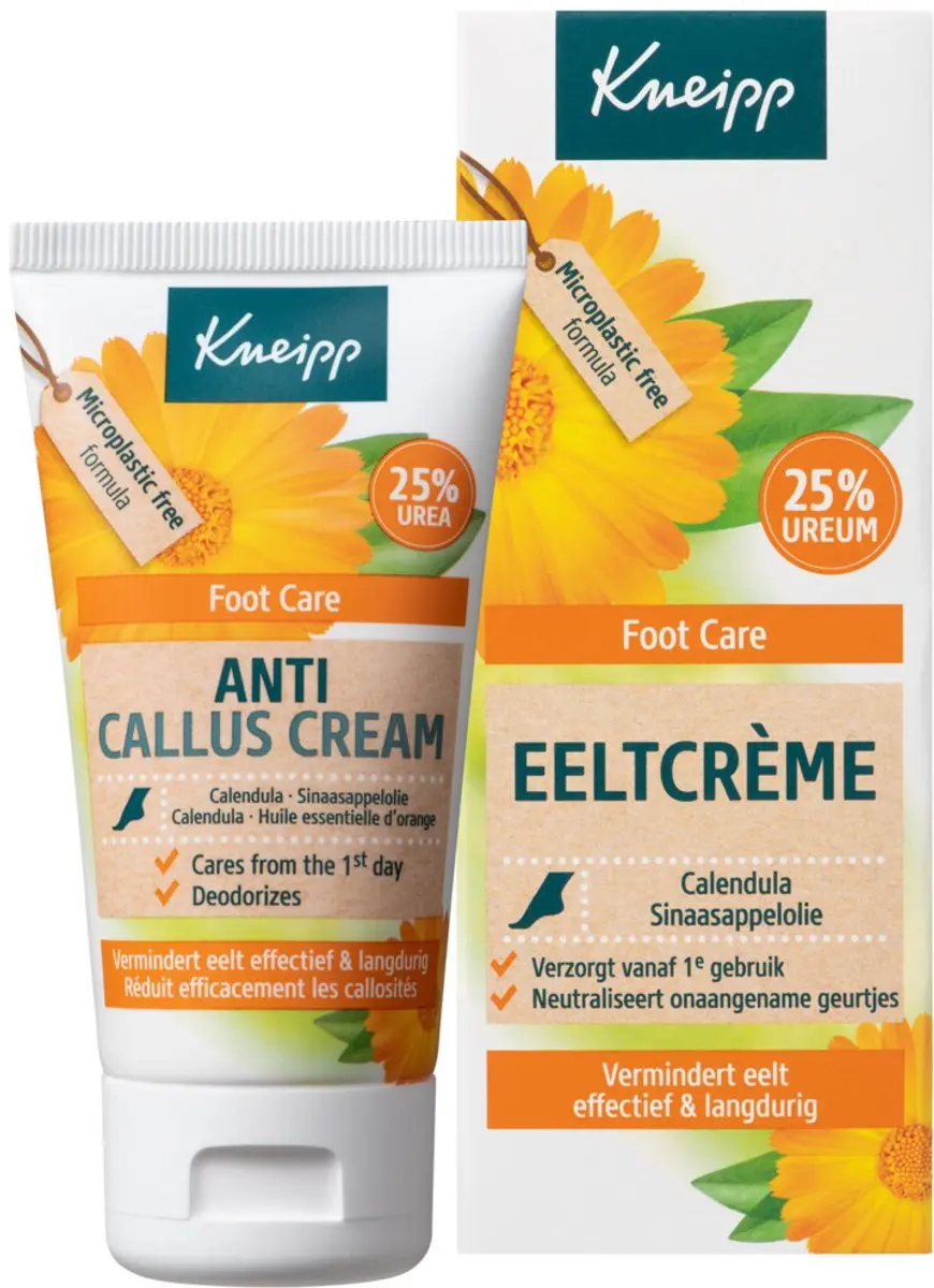 Kneipp Eeltcrème Calendula 50ml - 3 Stuks