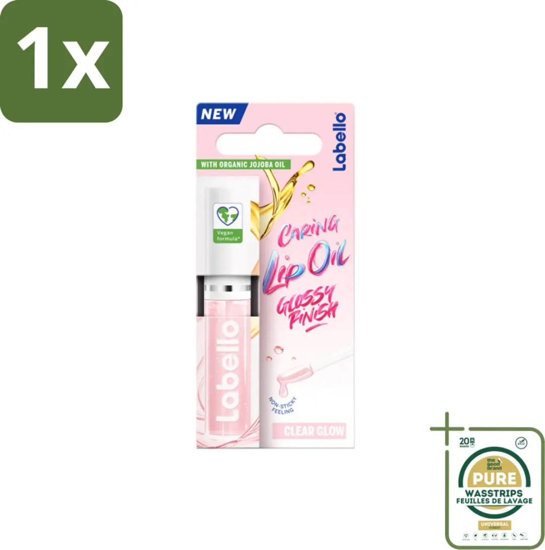 Labello Caring Lip Oil Clear Glow 5,5ml