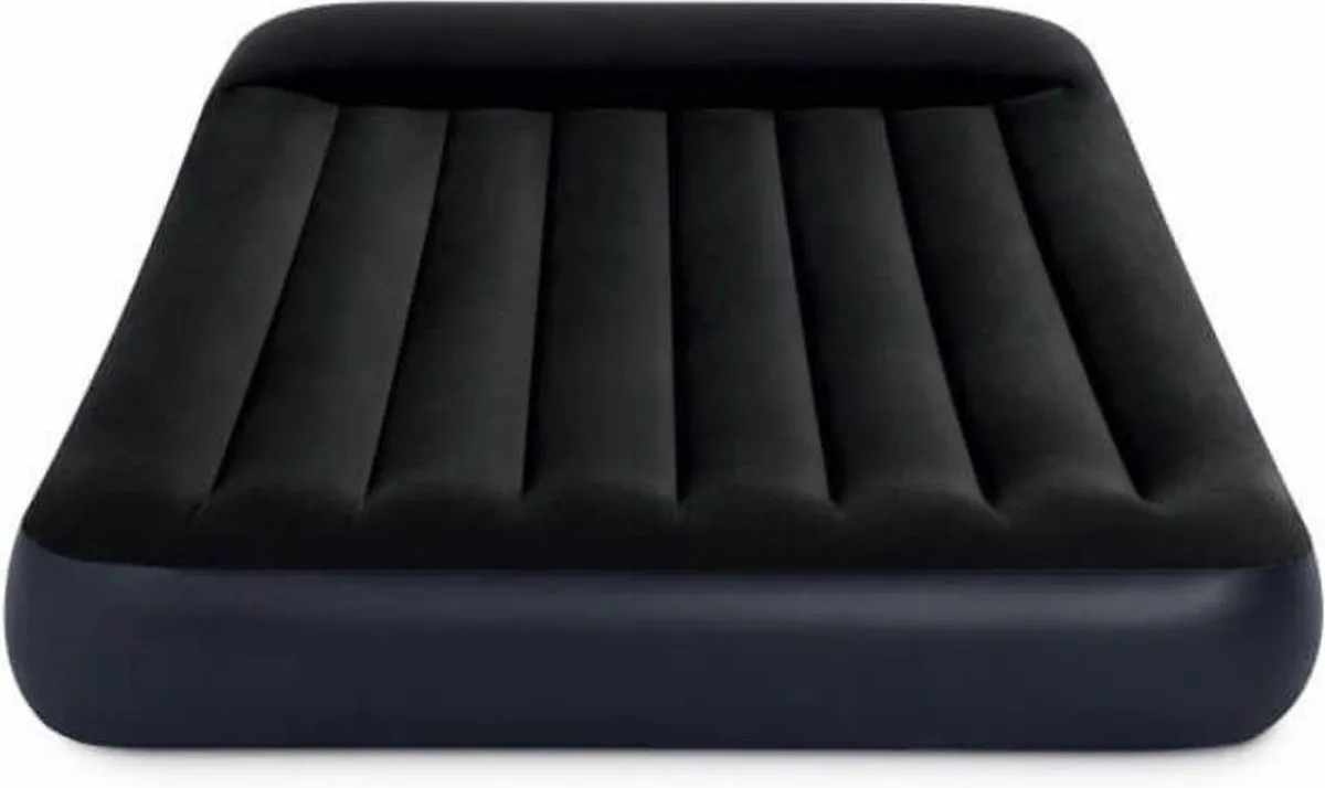 Intex Pillow Rest Luchtbed Twijfelaar 191x137x25cm - Donkerblauw - afbeelding 6 van 6