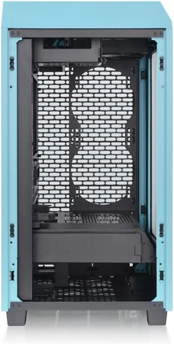Thermaltake The Tower 200 Mini-tower PC-behuizing - Turquoise