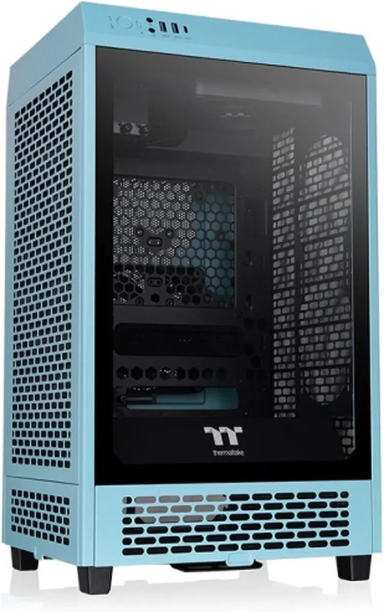 Thermaltake The Tower 200 Mini-tower PC-behuizing - Turquoise
