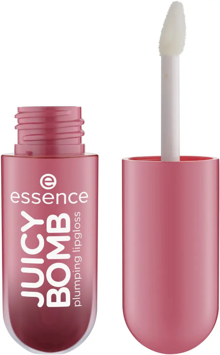 Essence Juicy Bomb Plumping Lipgloss Pure Raspberry - 2,6 ml - afbeelding 6 van 6