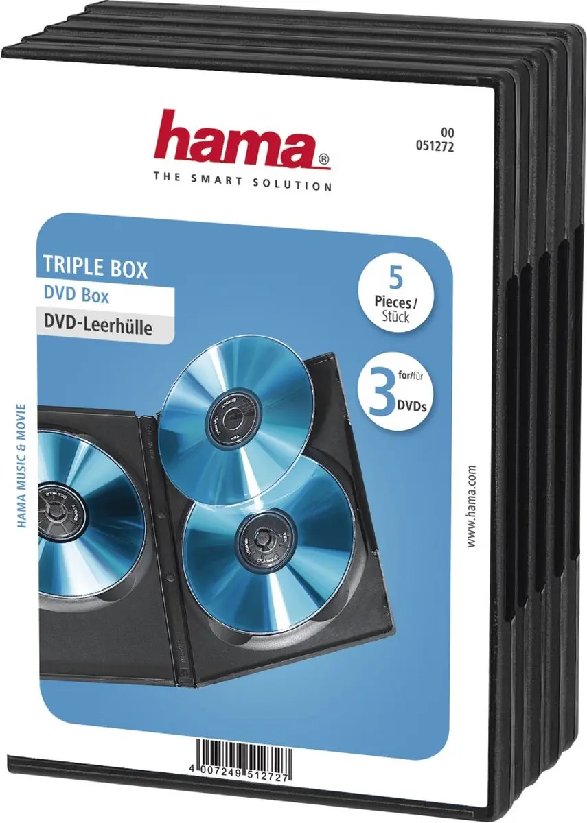 Hama DVD Doos 25 Stuks (5x5)
