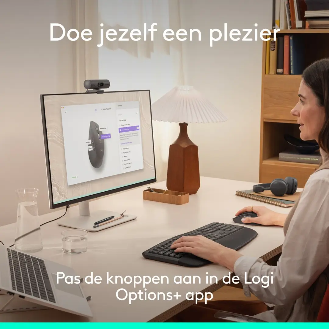 Logitech Signature Comfort Plus M850L Draadloze Muis - Zwart - afbeelding 6 van 6