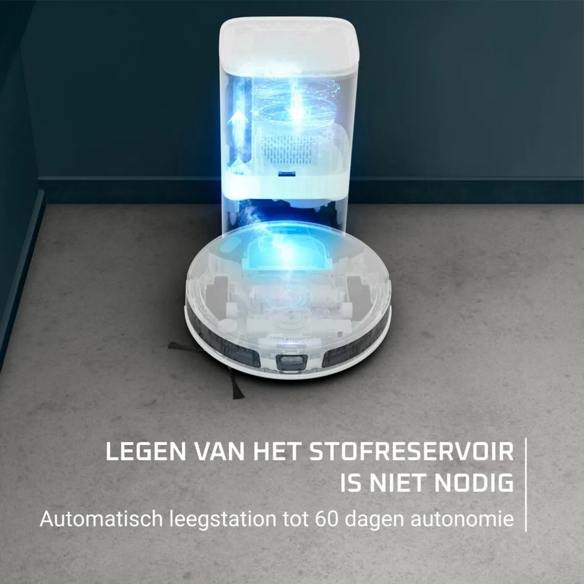 Rowenta X-Plorer Serie 70+ RR8497 Robotstofzuiger - Wit
