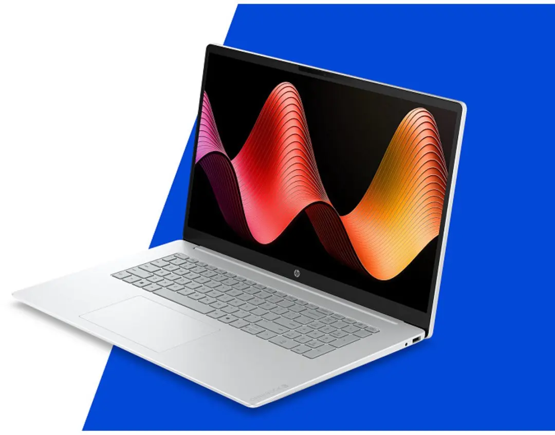 HP OmniBook 3 17-dk0615nd Laptop - 17,3" Full HD - 8GB RAM - 512GB SSD - Grijs/Zilver