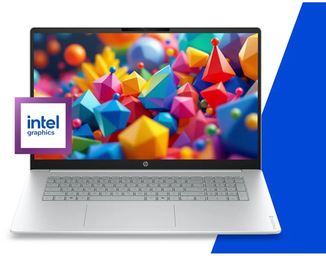 HP OmniBook 3 17-dk0615nd Laptop - 17,3" Full HD - 8GB RAM - 512GB SSD - Grijs/Zilver