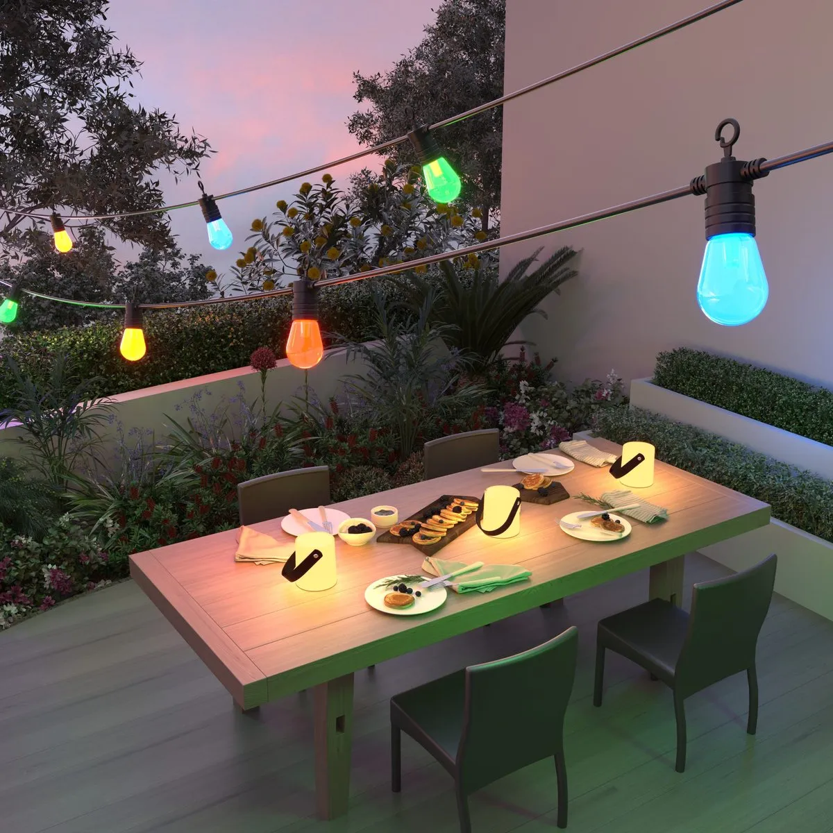 Calex Stedo LED Tafellamp - 3 Stuks - Warm Wit 2700K