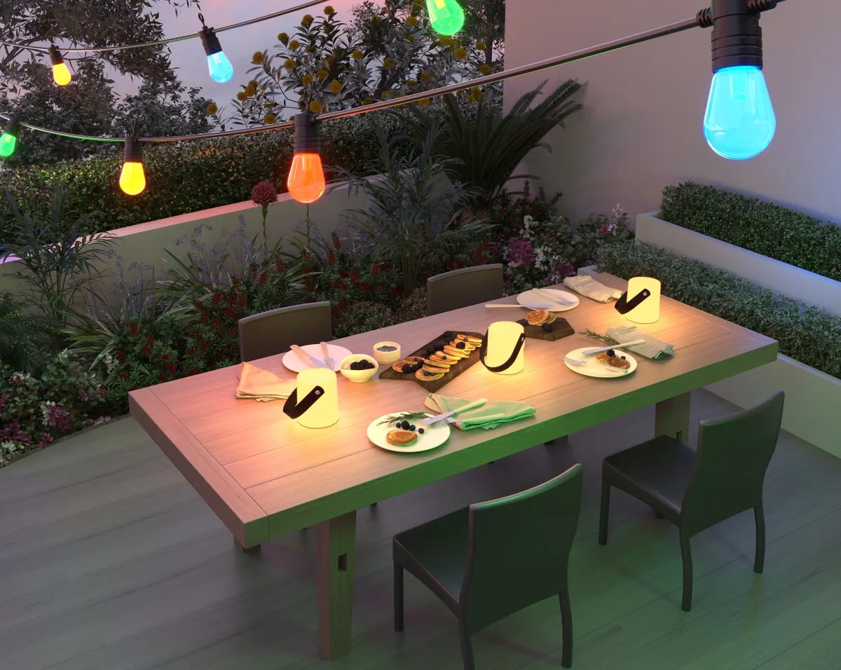 Calex Stedo LED Tafellamp - 3 Stuks - Warm Wit 2700K