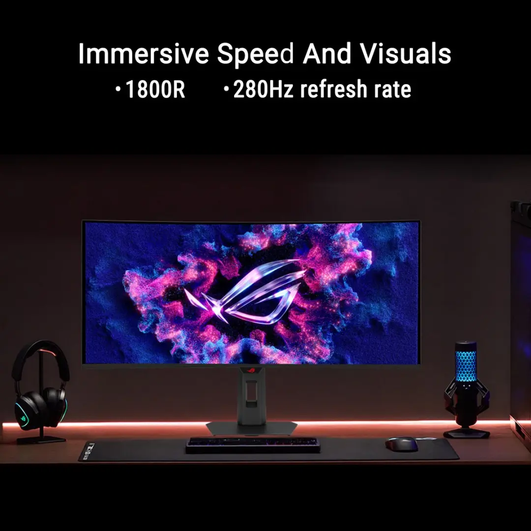 ASUS ROG Strix OLED XG34WCDMS Gaming Monitor - 34