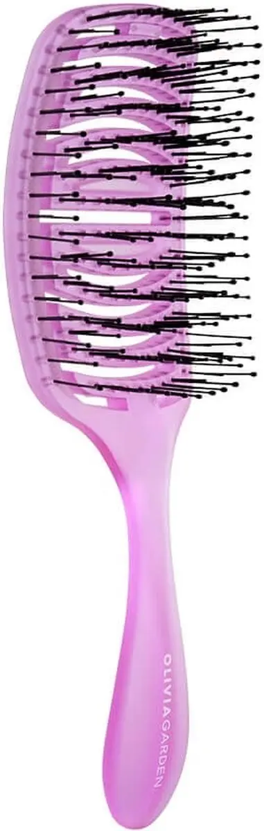 Olivia Garden PRIDE iDetangle Brush Medium - Rood