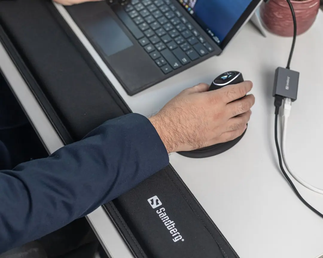 Sandberg Wrist Rest Pro XXL 520-36 - Zwart
