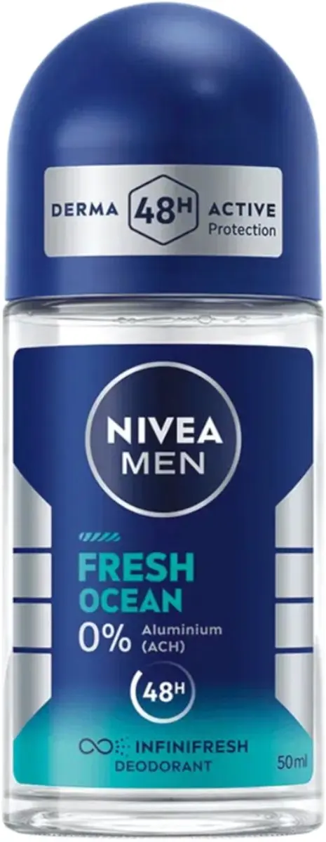 NIVEA Men Fresh Ocean Deodorant Roll-On 50ml