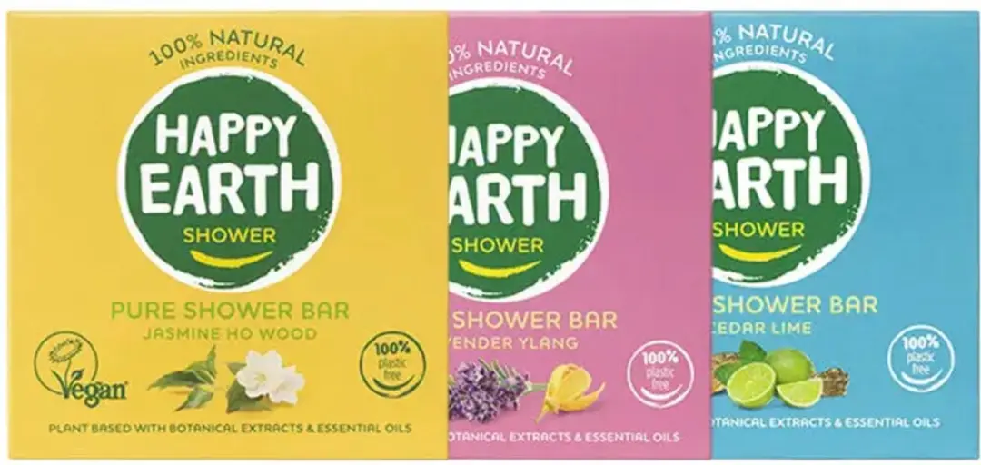 Happy Earth Shower Bars