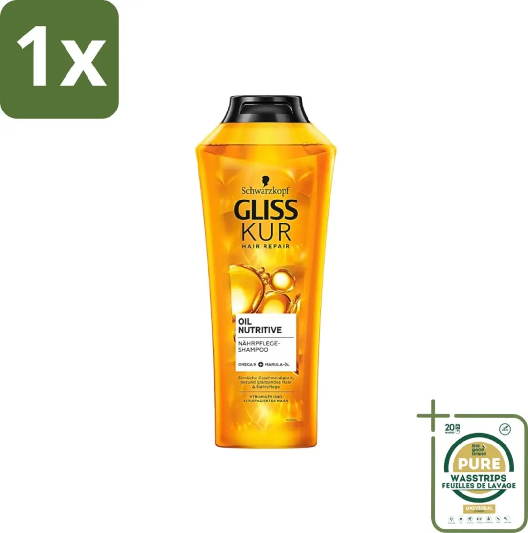 Gliss Kur Oil Nutritive Shampoo 400ml