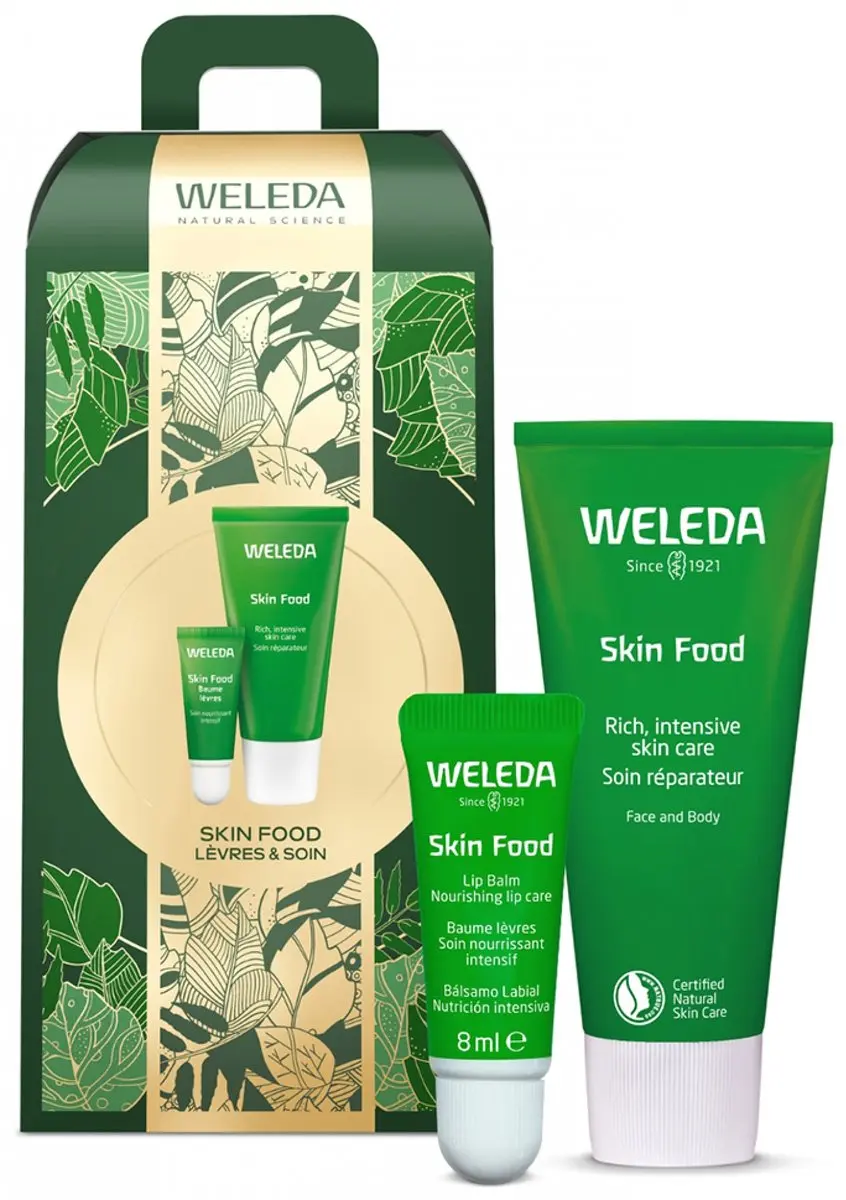 Weleda Skin Food Herstellende Verzorging 30ml + Lippenbalsem 8ml