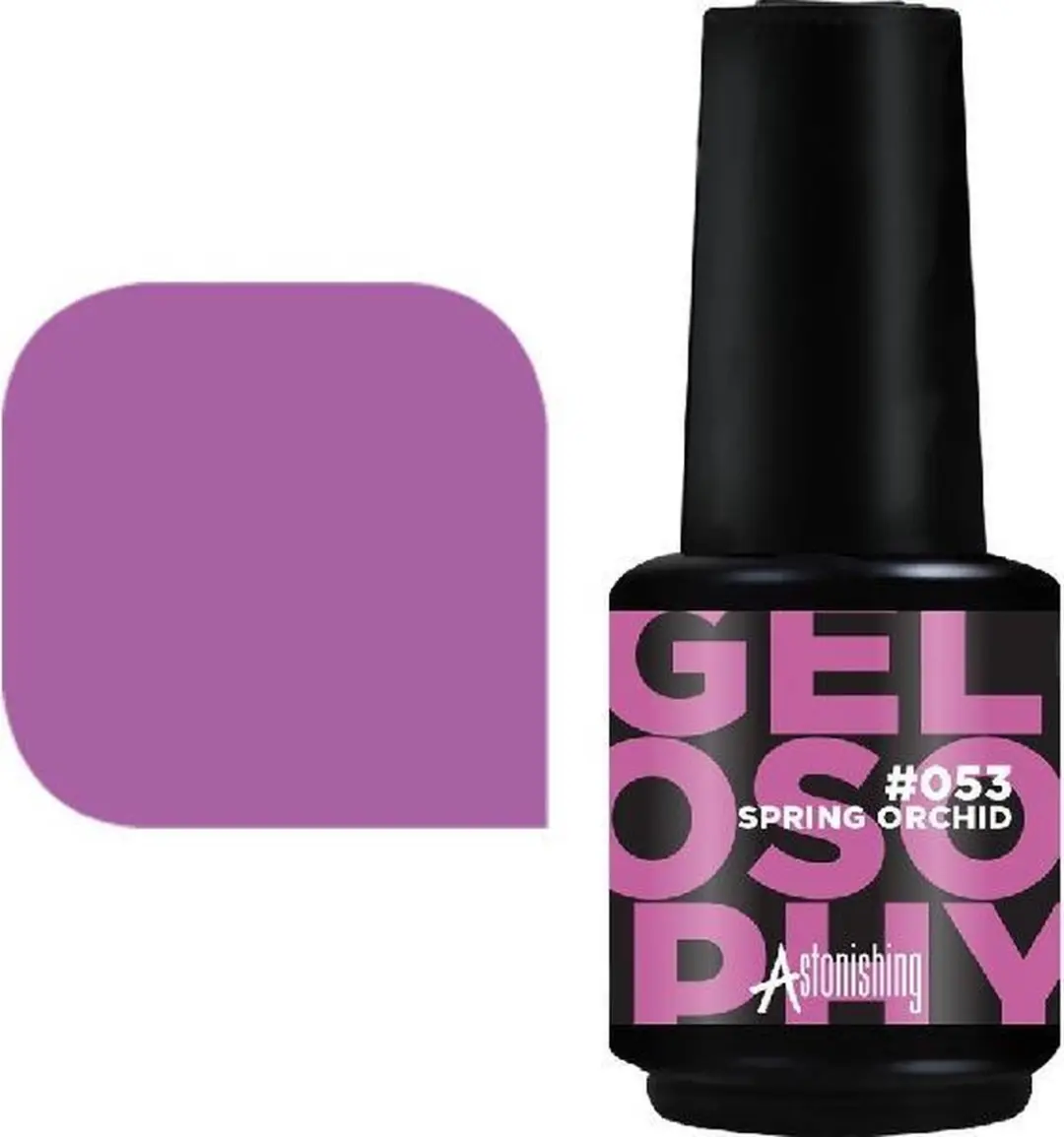 Astonishing #053 Spring Orchid Nagellak 15ml - Zwart