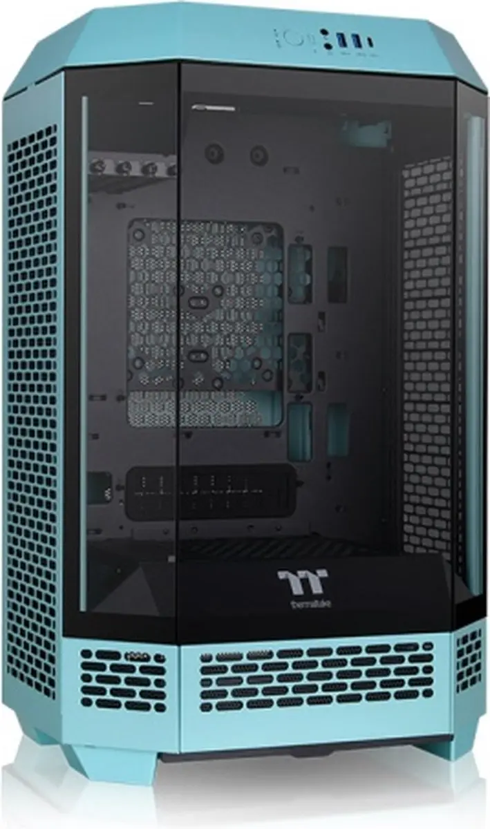 Thermaltake 300 Micro Tower - Turkoois CA-1Y4-00SBWN-00