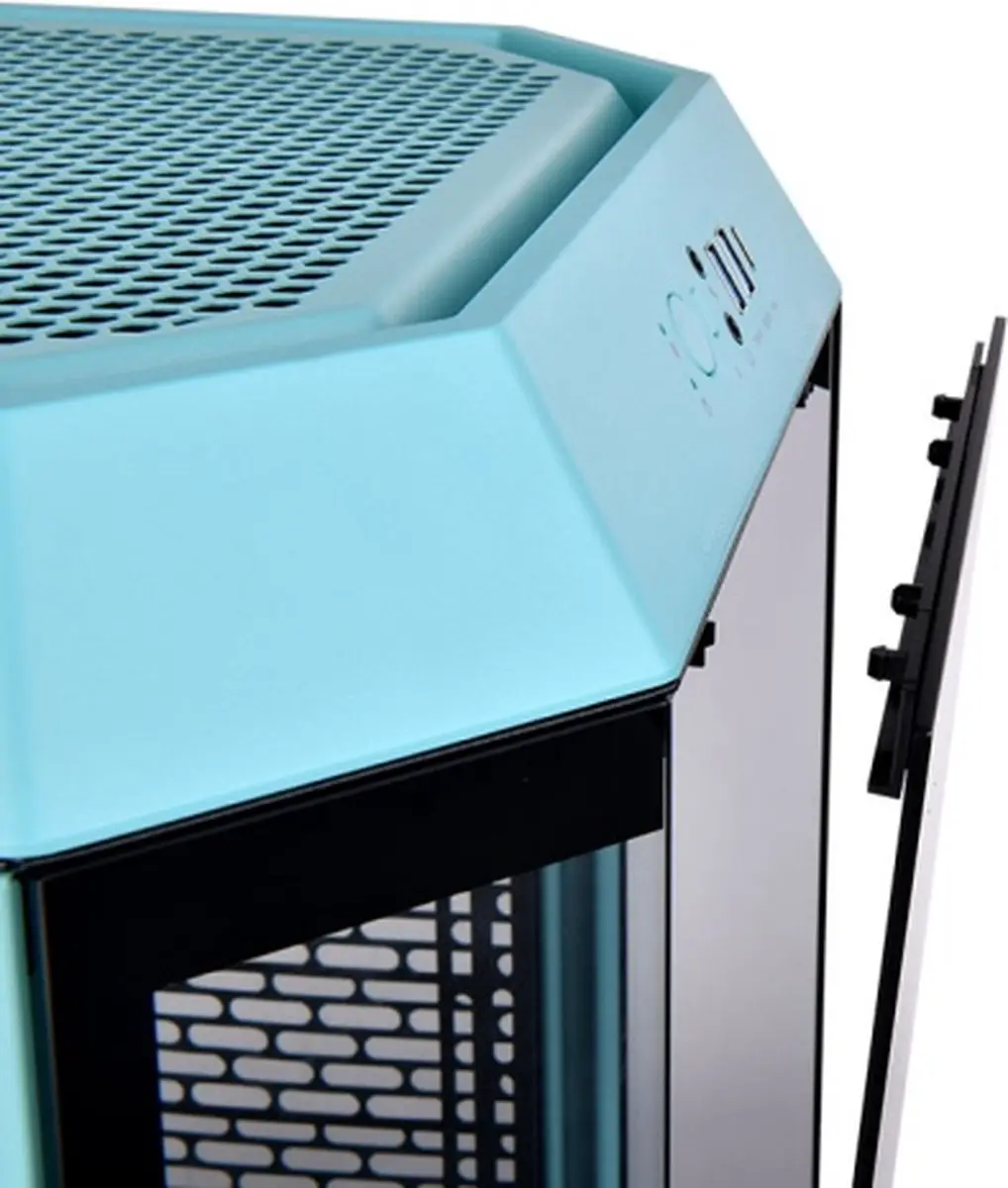 Thermaltake 300 Micro Tower - Turkoois CA-1Y4-00SBWN-00