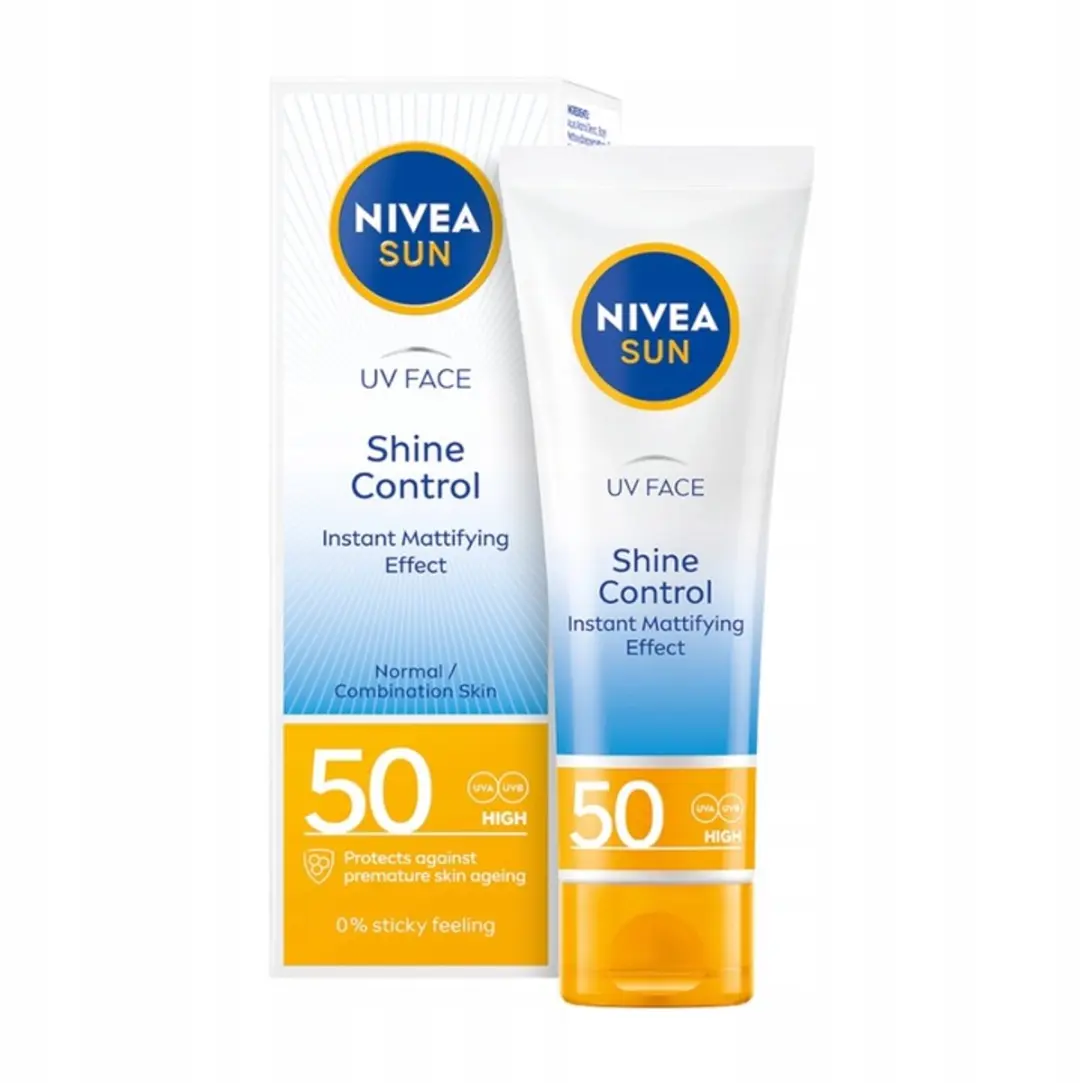 NIVEA SUN Gezichtcrème SPF 50 Matte Afwerking 50ml