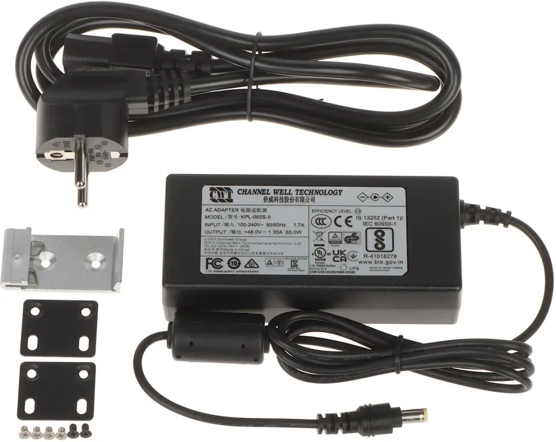 Hikvision DS-3T0506HP-E/HS Netwerk Switch - 4x PoE 60W