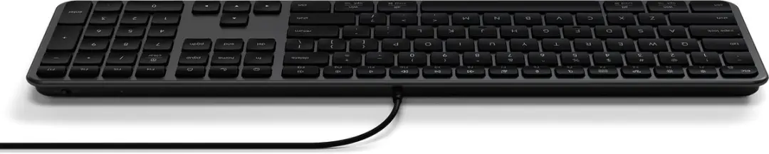 Satechi Slim LX3 ST-KULX3C-EN Toetsenbord - Bedraad - Zwart