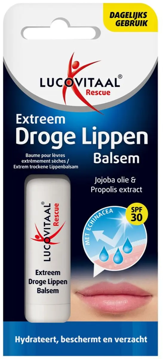 Lucovitaal Extreem Droge Lippenbalsem - 10ml (2x5ml)